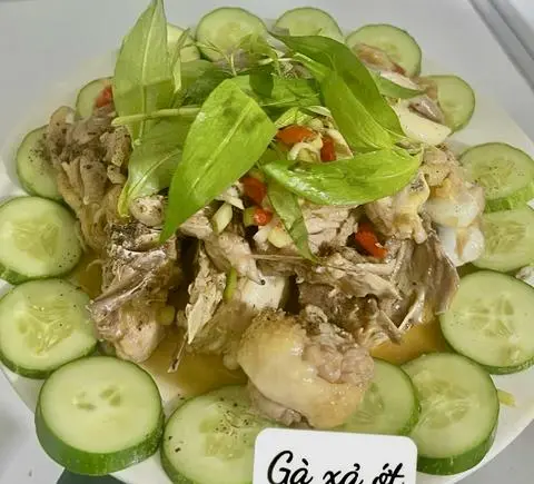 Hình ảnh Gà xào xả ớt