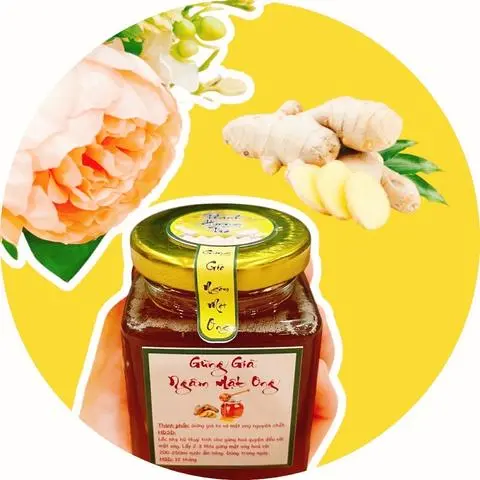 Hình ảnh Hũ gừng già ngâm mật ong đổi sang hũ lớn 150ml