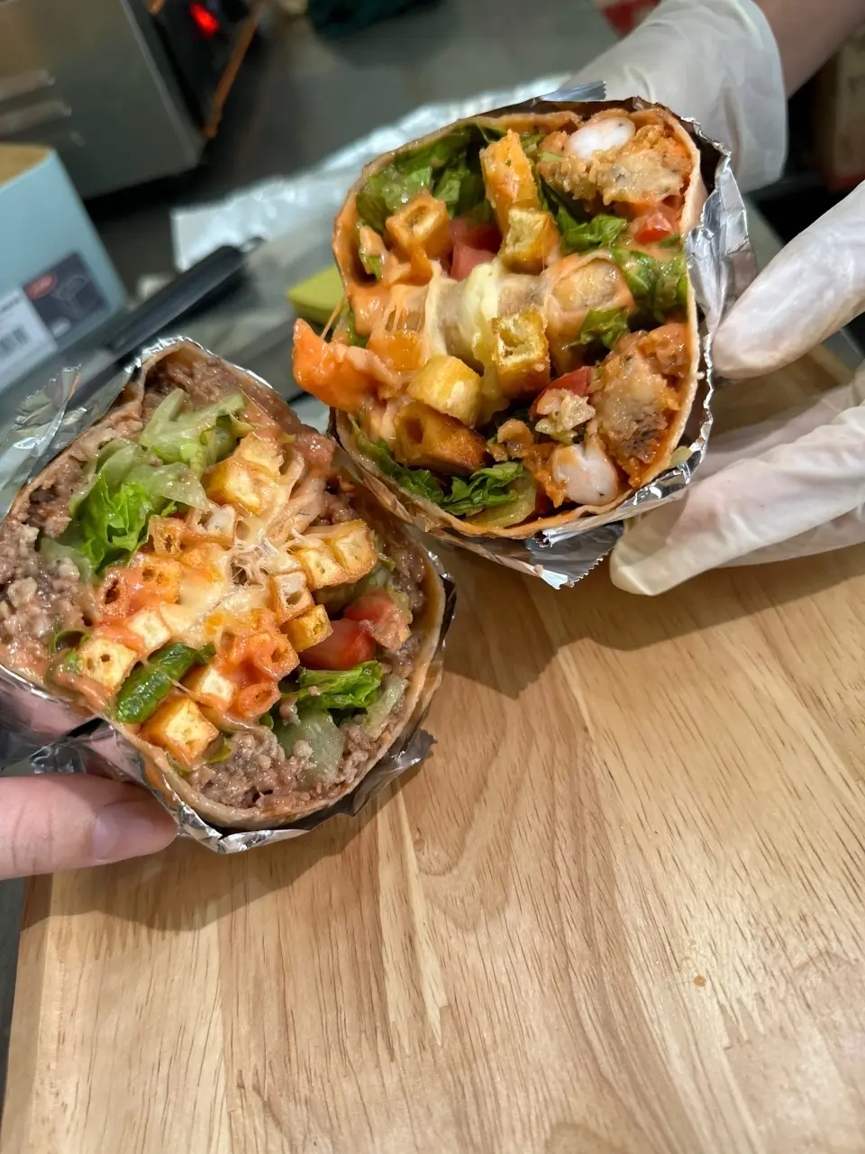 Hình ảnh Tacos gà thảo mộc áp chảo size nhỏ
