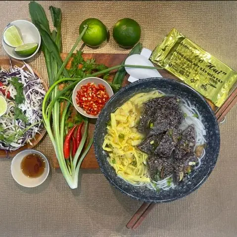 Hình ảnh Bún măng huyết nếp 