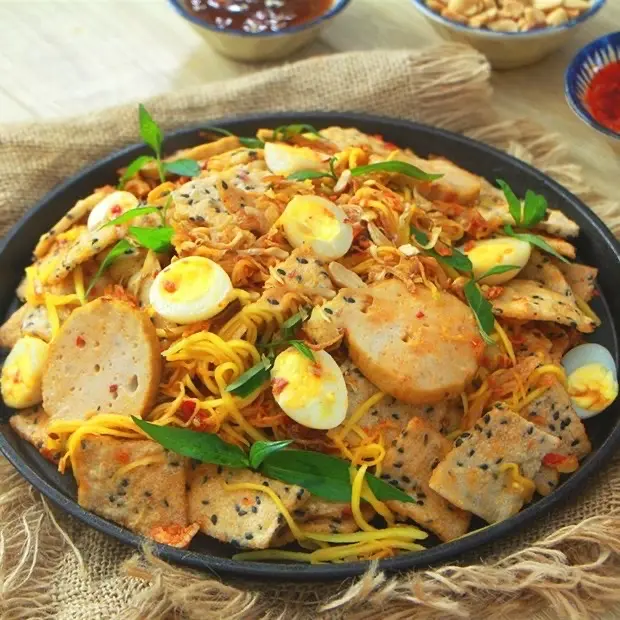 Hình ảnh Bánh đa trộn