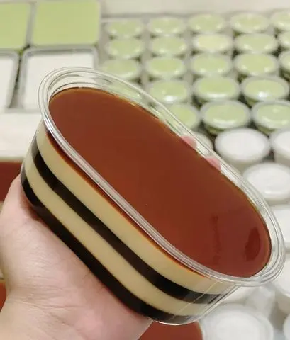 Hình ảnh Rau câu flan cheese
