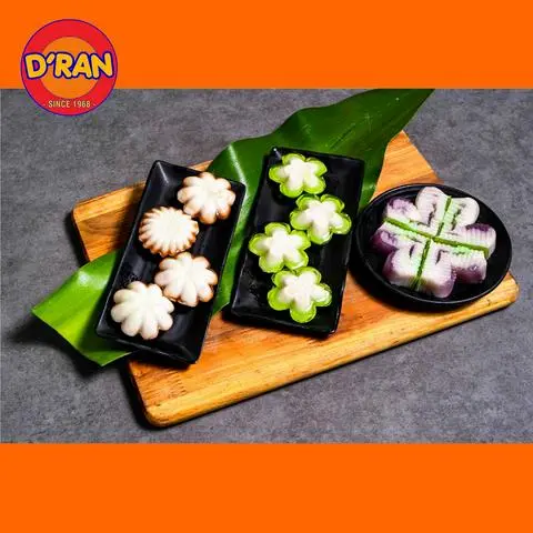 Hình ảnh Rau câu hoa tuyết tứ vị (Hộp 3 bánh)