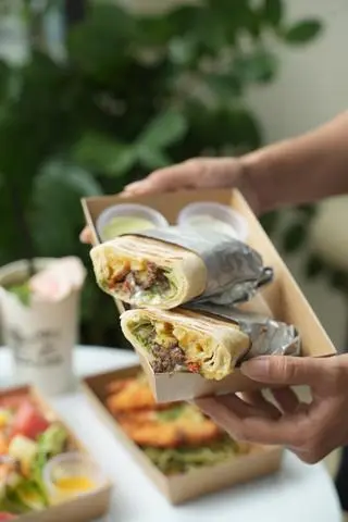 Hình ảnh Mince beef wrap