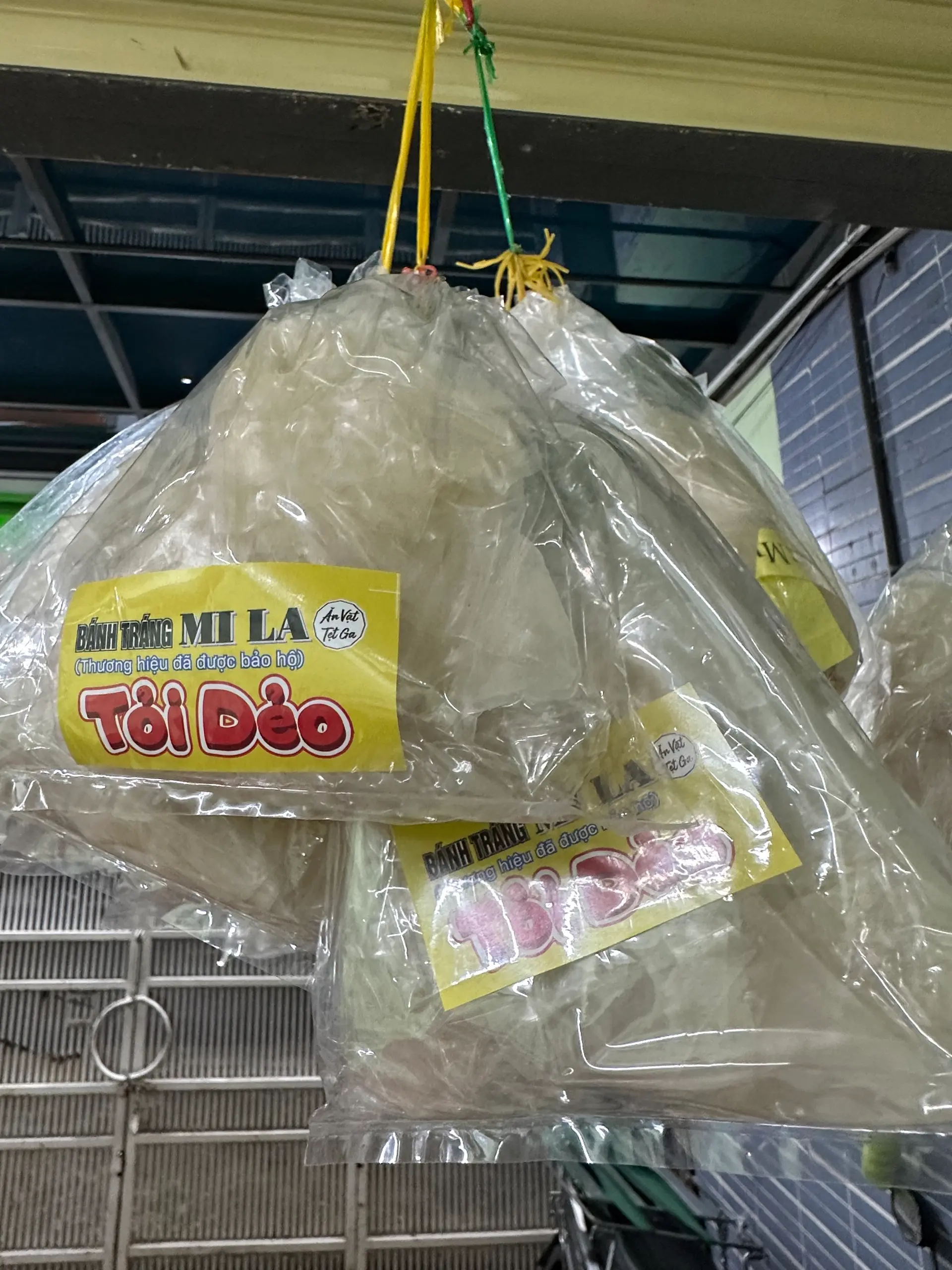 Hình ảnh Bánh tráng chấm tỏi dẻo