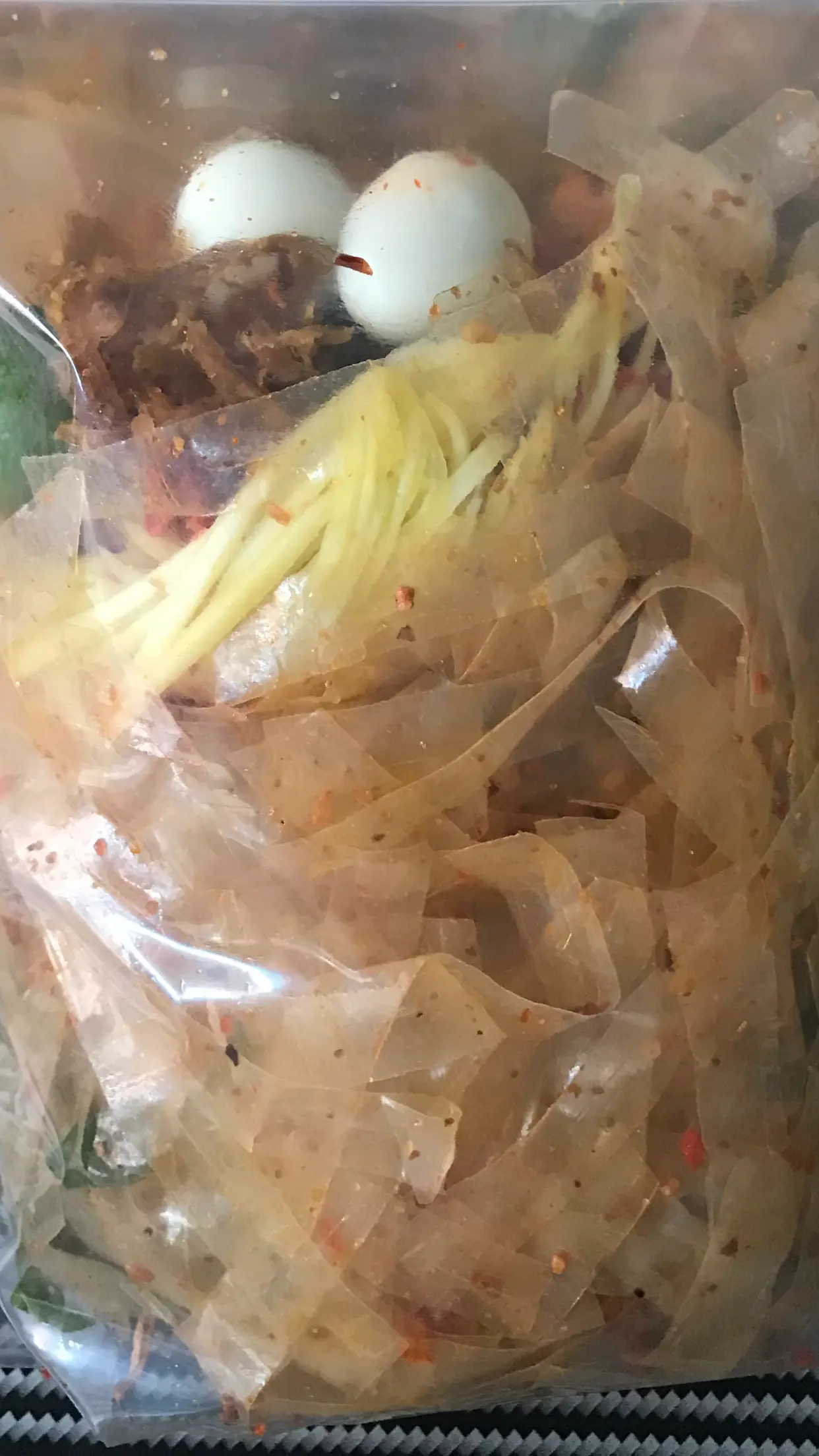 Hình ảnh bánh tráng trộn 