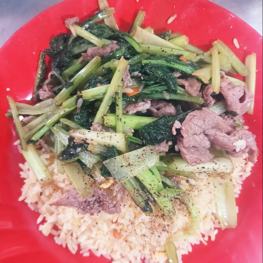 Hình ảnh Cơm Bò Xào Cải 