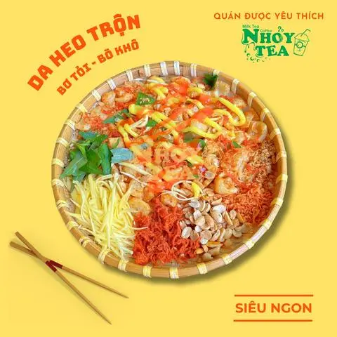 Hình ảnh Da Heo Trộn Bơ Tỏi Bò Khô