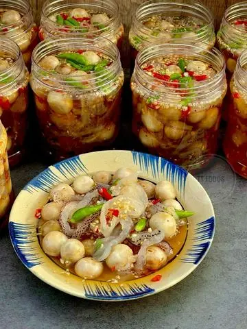 Hình ảnh Sứa Ngâm Mắm Nhĩ Cà Tắc 800g