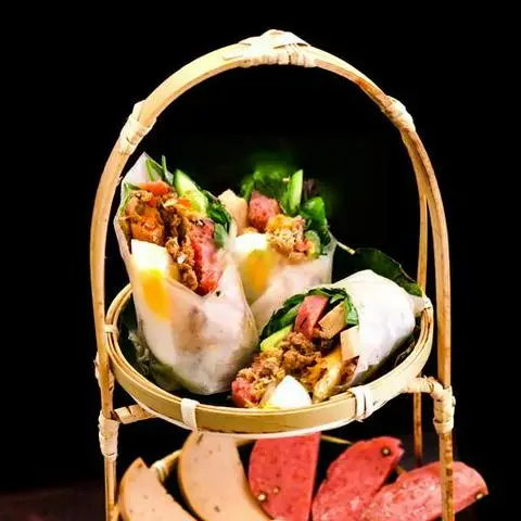 Hình ảnh Bánh cuốn Gia Lai cuốn sẵn