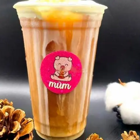 Hình ảnh Hồng trà foam kem trứng size L