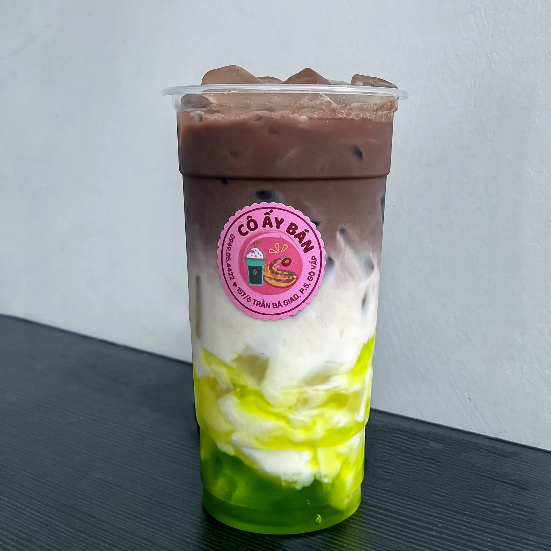 Hình ảnh Cà Phê Latte Dưa Lưới 