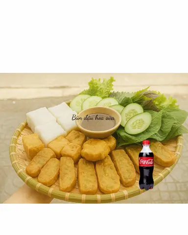 Hình ảnh Bún Đậu Chả Cốm + 1 Coca