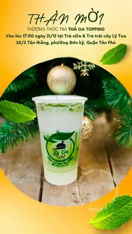 Hình ảnh Sữa tươi matcha latte trân châu đường