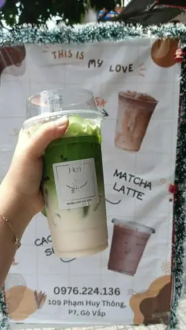 Hình ảnh Matcha sữa tươi L