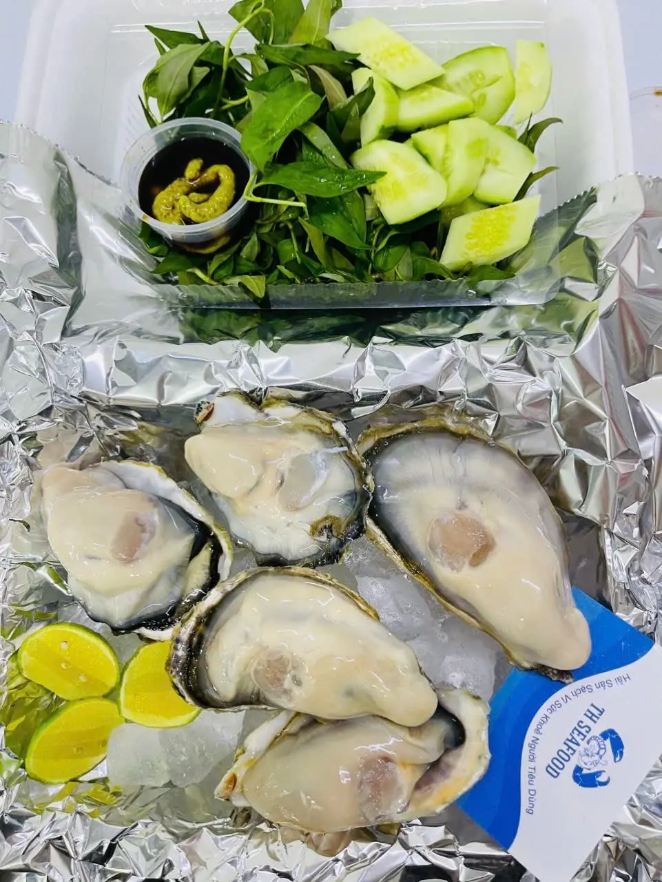 Hình ảnh Hàu Nhật Sashimi ( 500gr) 
