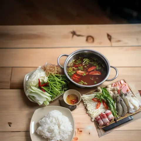 Hình ảnh Lẩu Thái Chua Cay size lớn