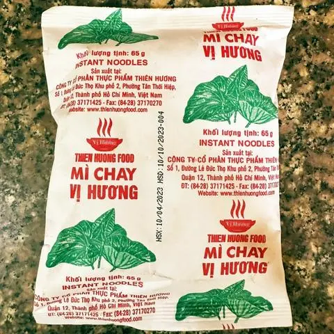 Hình ảnh Mì giấy chay vị hương 3 gói