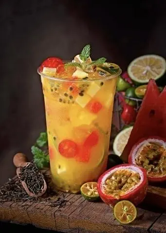 Hình ảnh Trà trái cây nhiệt đới