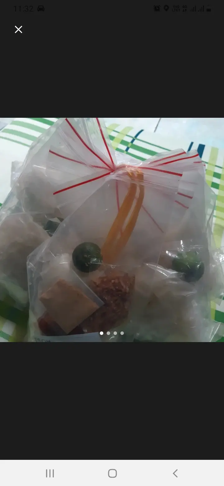 Hình ảnh bánh tráng muối nhuyễn 