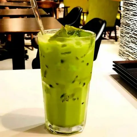 Hình ảnh Trà sữa matcha size L 700ml - 1 ly