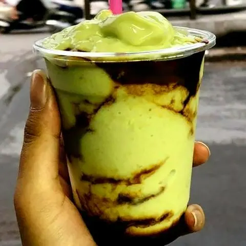Hình ảnh Sinh tố bơ cà phê