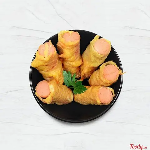 Hình ảnh Xúc xích tẩm bột chiên
