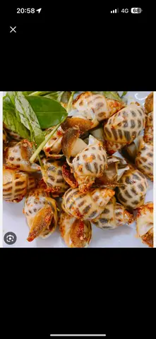 Hình ảnh Ốc Hương rang muối