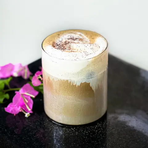 Hình ảnh Houjicha Latte Kem Muối