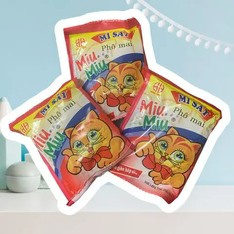 Hình ảnh Combo 3 Gói Mì Trẻ Em Tuổi Thơ