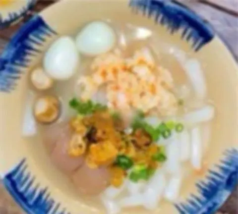 Hình ảnh Bánh canh tôm giã tay