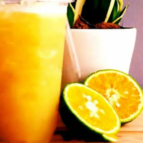 Hình ảnh Nước mía cam - ly nhỏ