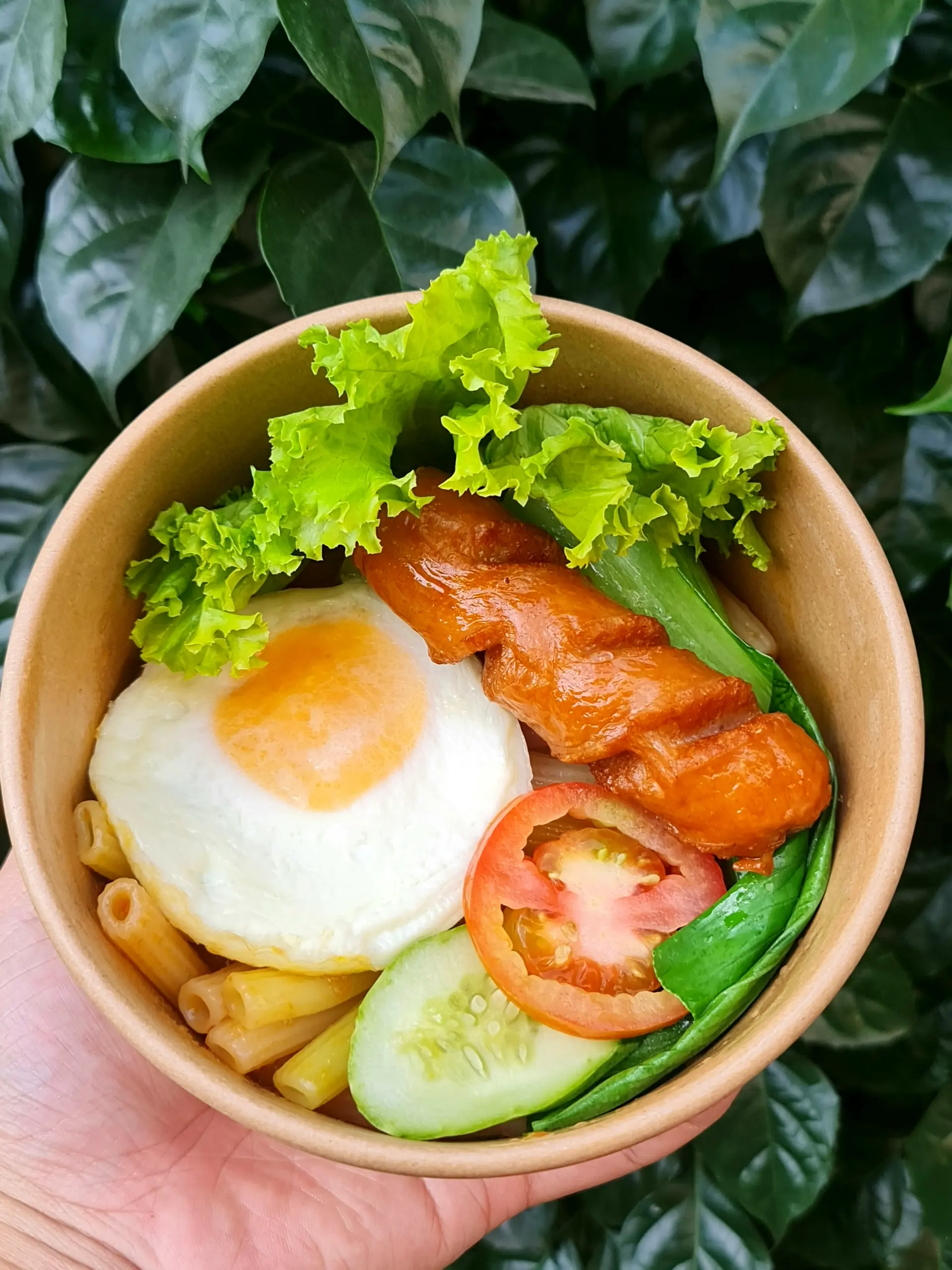 Hình ảnh Nui Trộn Xúc Xích