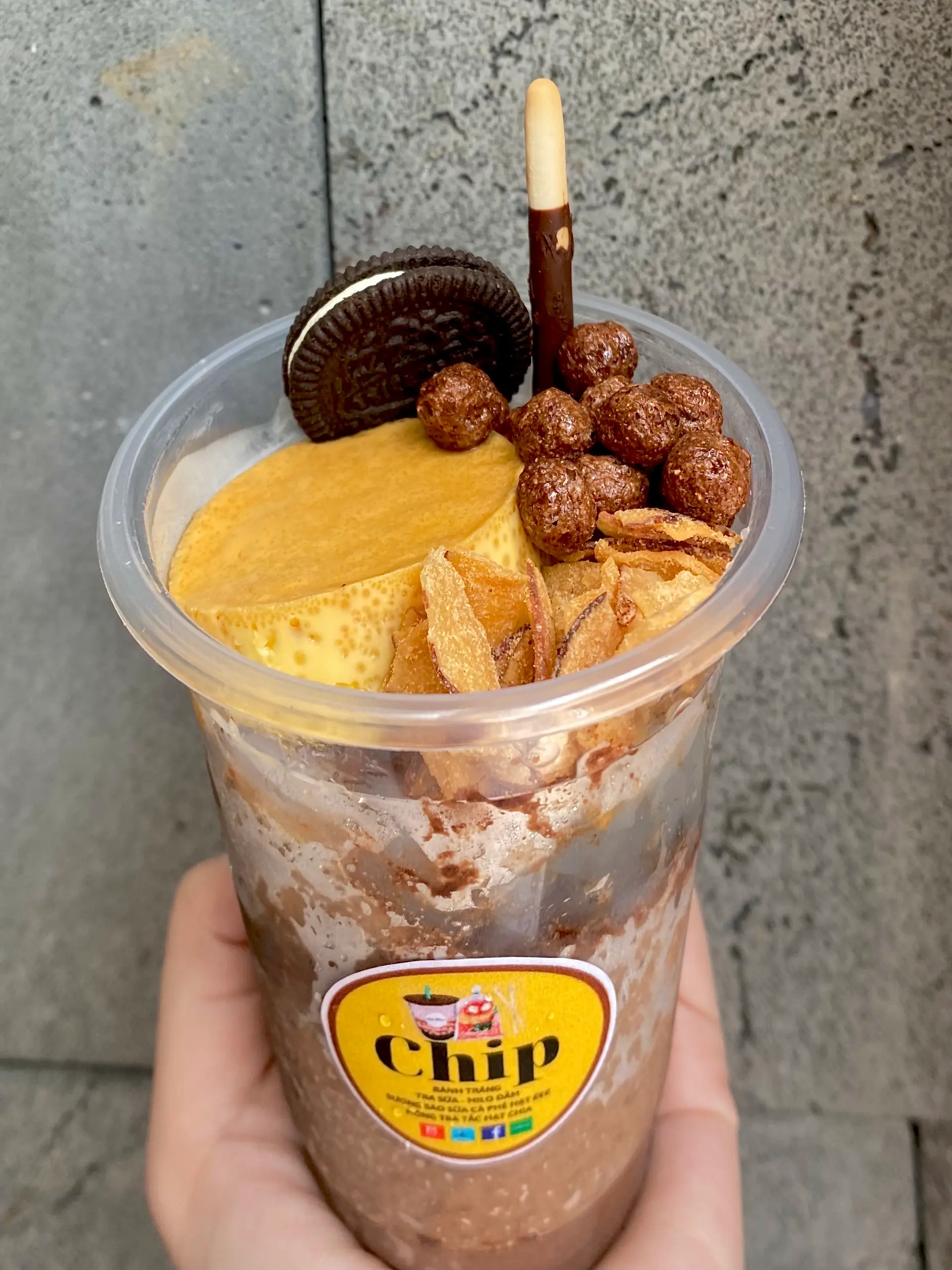 Hình ảnh Milo Bánh Flan size L