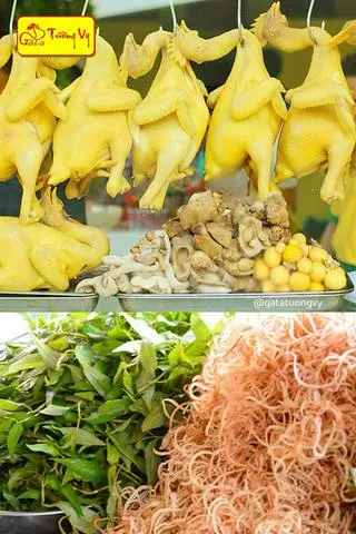 Hình ảnh Gà hấp mía