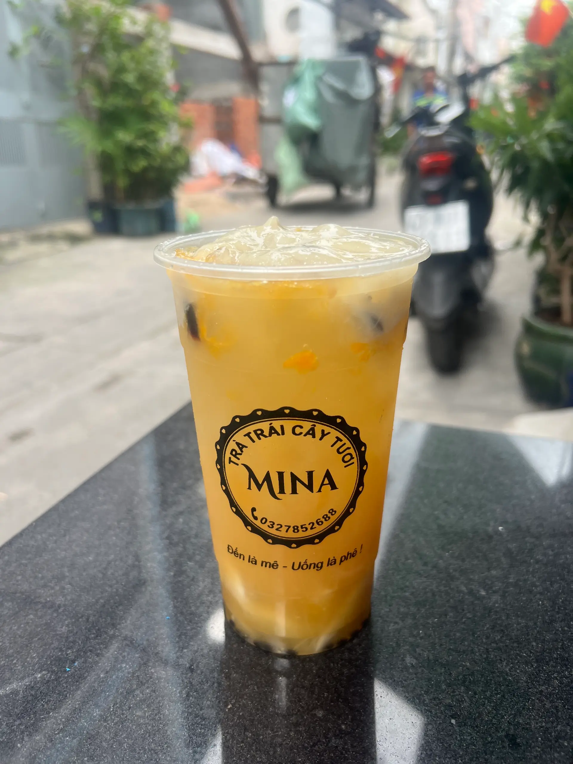 Hình ảnh Trà Mãng Cầu Chanh Dây