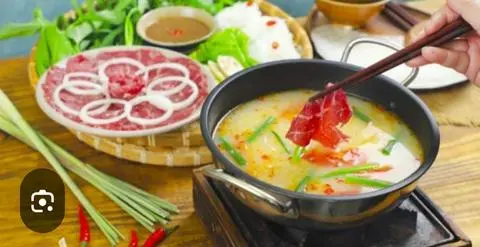 Hình ảnh Gù Bò nhúng Mẻ