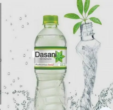 Hình ảnh Nước Suối Tinh Khiết Dasani_chai 510ml