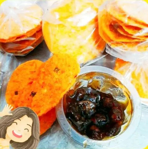 Hình ảnh Bánh tráng chấm me ngào 