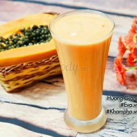 Hình ảnh Sinh Tố Đu Đủ