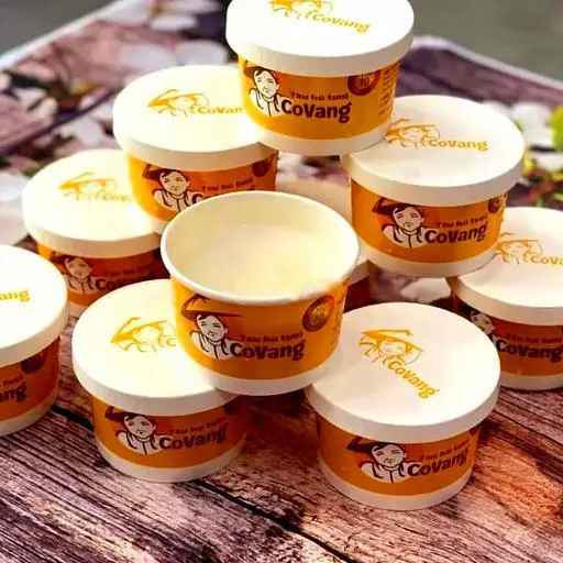 Hình ảnh Combo 10 hủ tàu hủ tươi Cô Vang (tặng 01 sữa chua siêu dẻo siêu ngon)