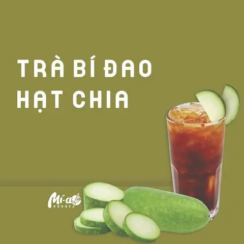 Hình ảnh Trà bí đao hạt chia