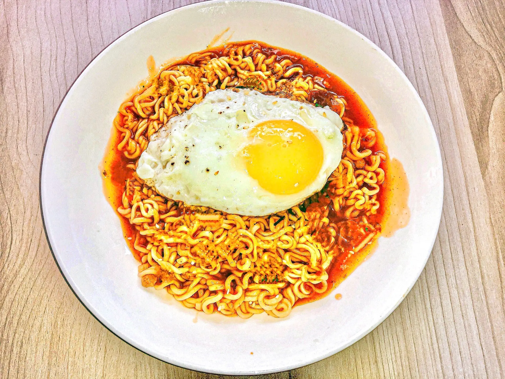 Hình ảnh Mì Hàn Sốt Cay