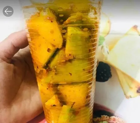 Hình ảnh xoài lắc sốt thái 
