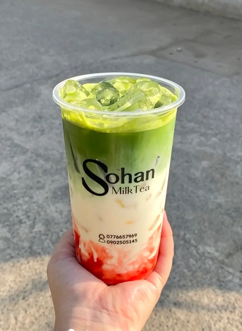 Hình ảnh Matcha Latte Dâu
