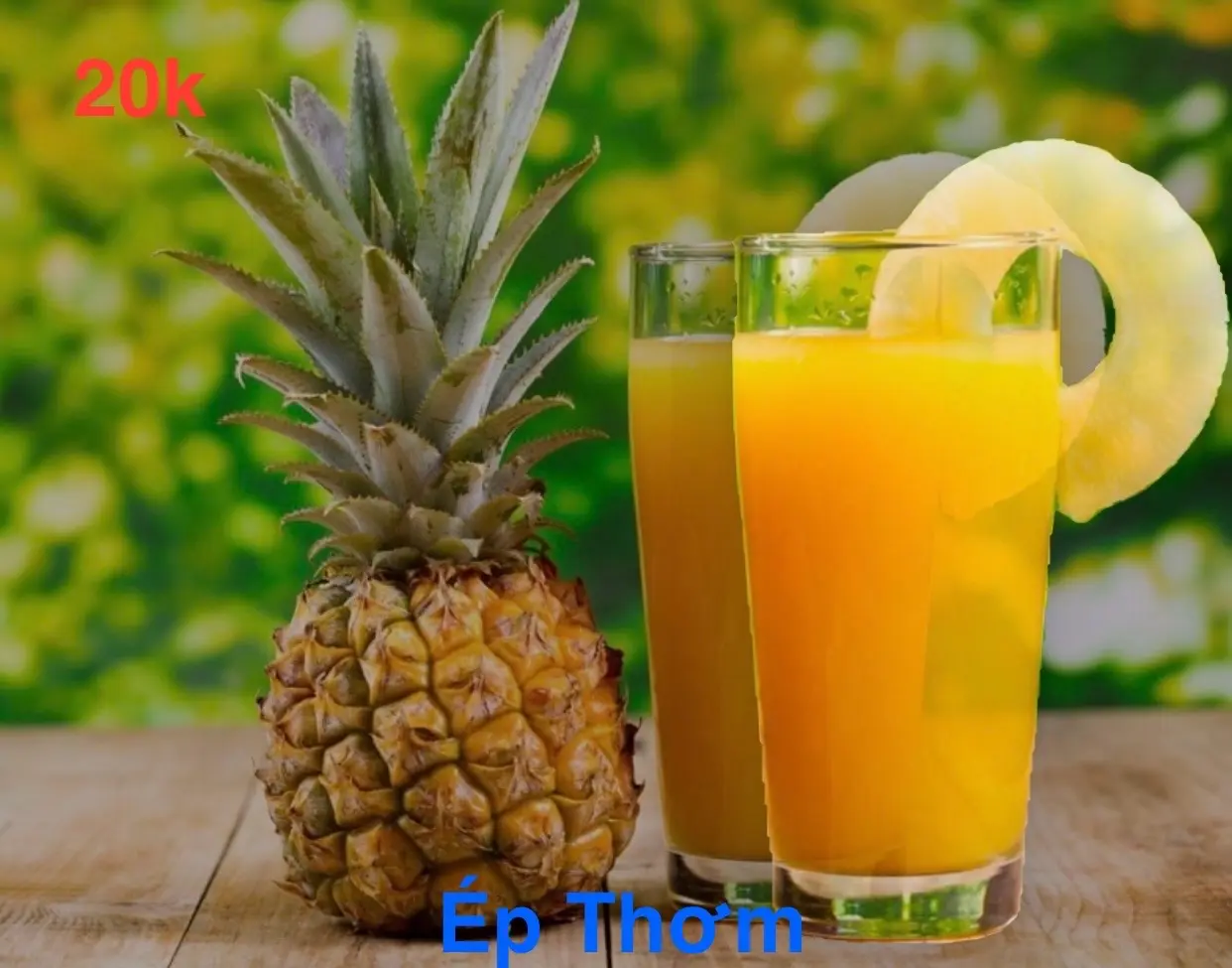 Hình ảnh Ép thơm tươi