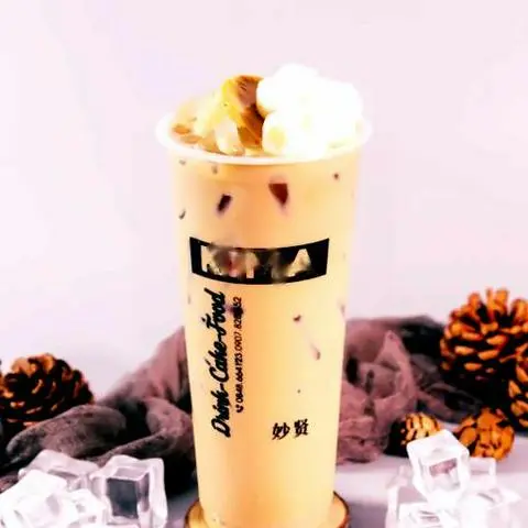 Hình ảnh Trà sữa truyền thống full topping