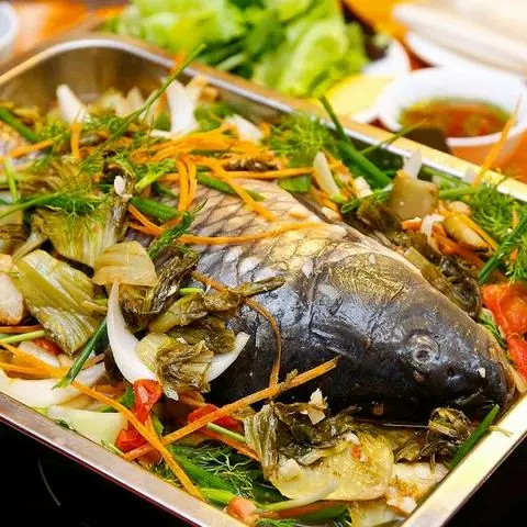 Hình ảnh Cá Chép Om Dưa