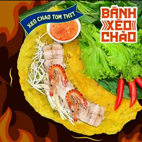 Hình ảnh Bánh xèo chảo tôm thịt