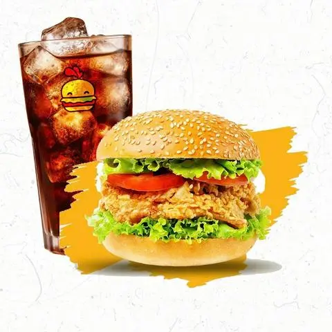 Hình ảnh Burger Gà + Big Coca